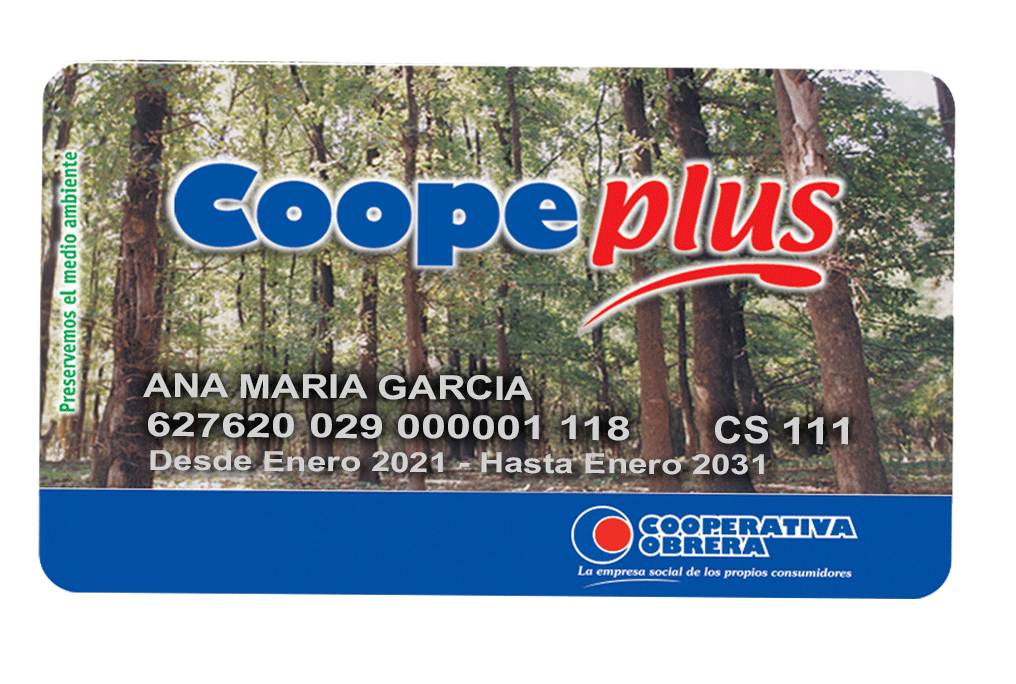 Coopeplus Tarjeta